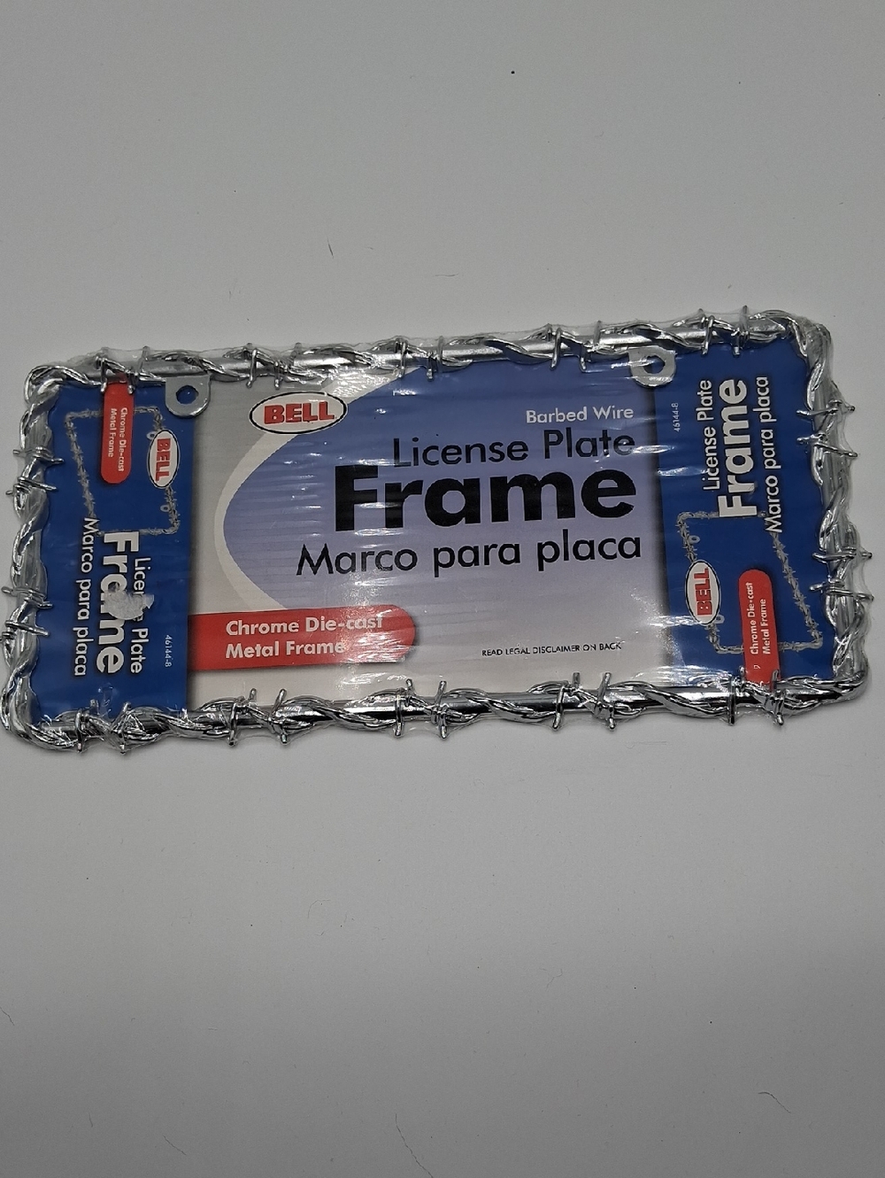 Bell Barbed Wire License Plate Frame